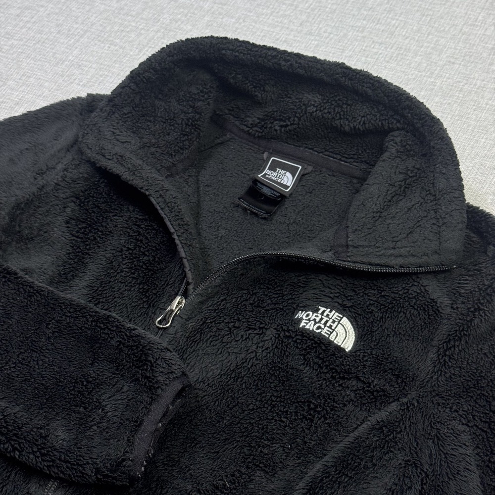 The North Face Jacket Womens XS Black Full Zip Fleece Pockets Short NF00C782